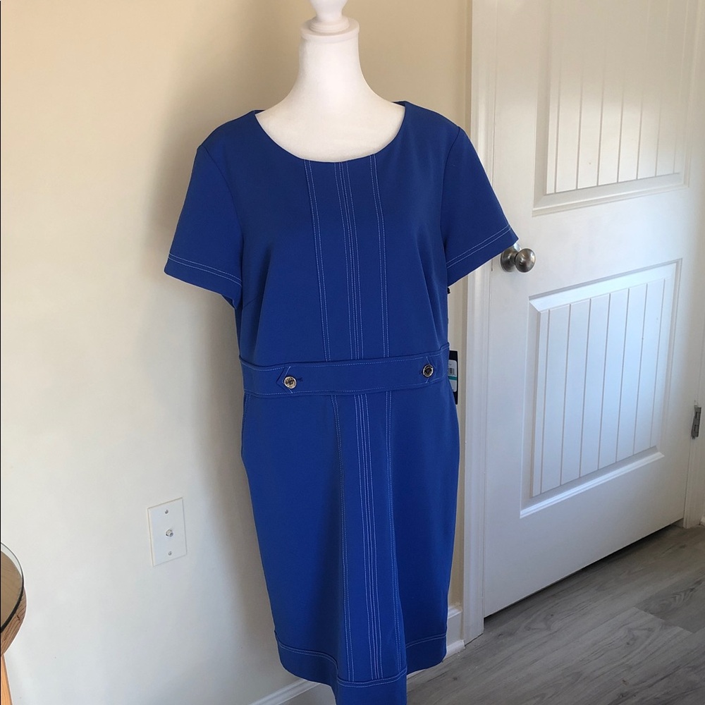 NWT Tommy Hilfiger Chic Royal Blue Dress
